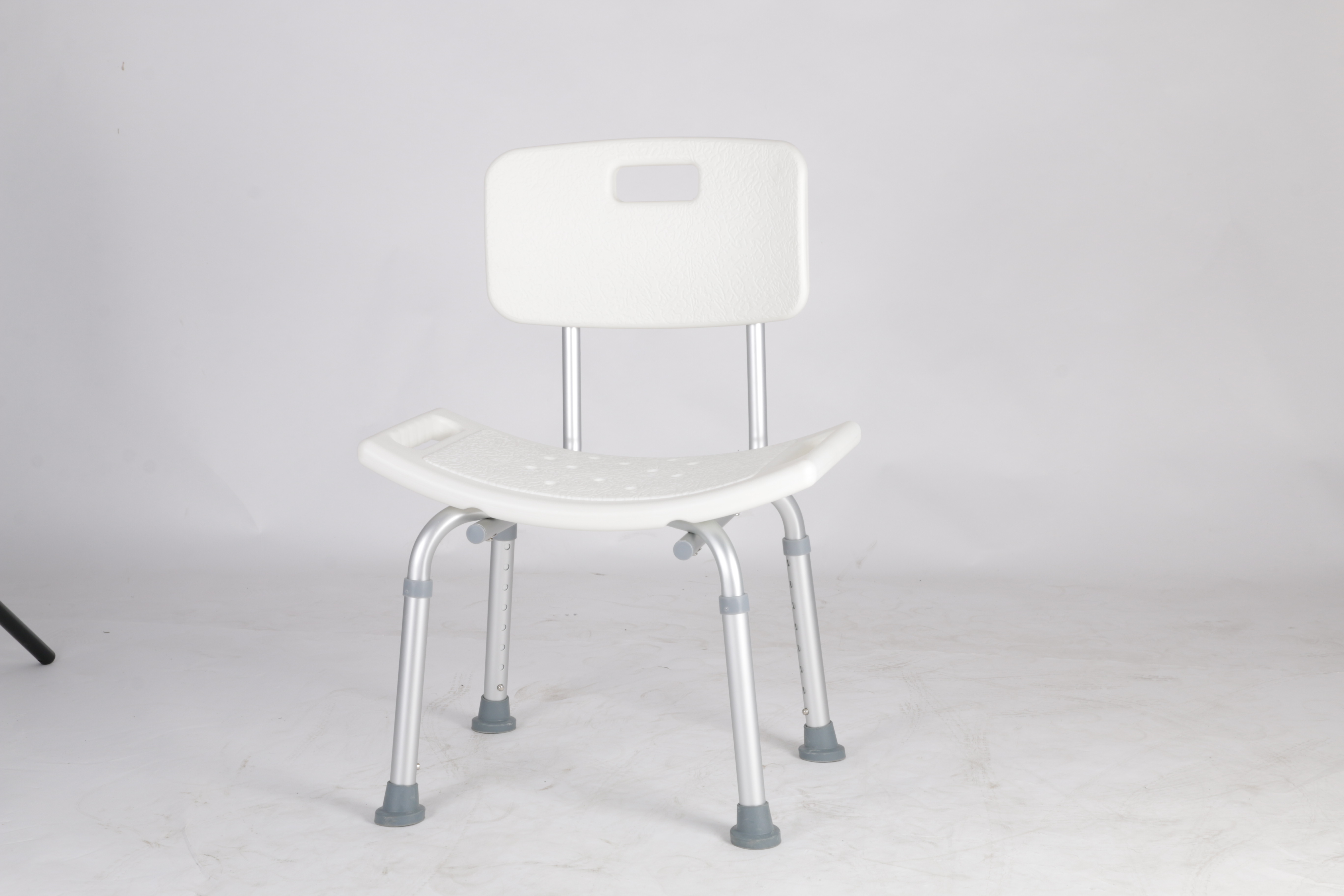 Aluminum Height adjustable backrest shower chair