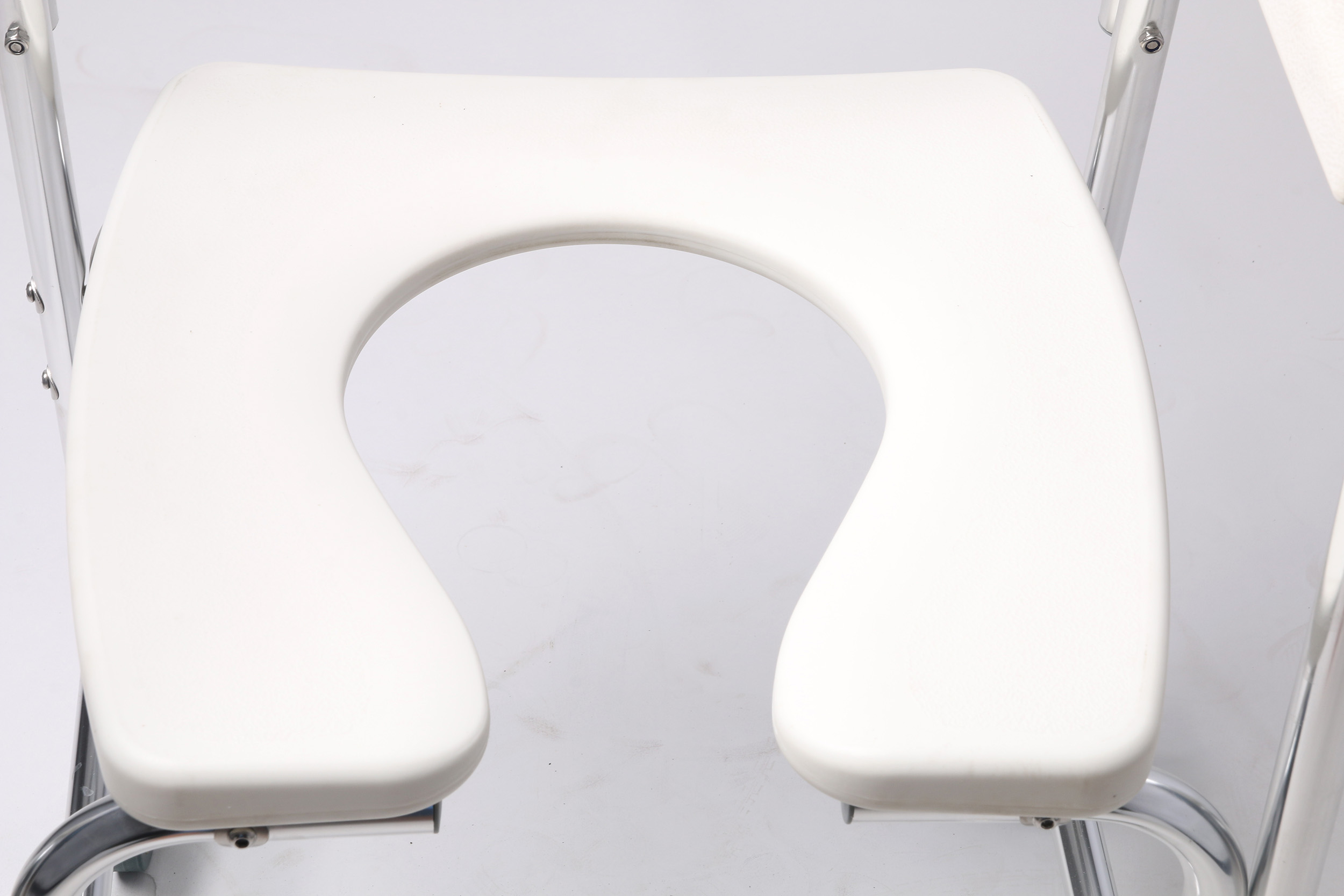 Anodized aluminum frame Washable backrest Toilet Commode Chair Wheelchair COMMODE CHAIR