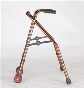 Aluminium Heavy Duty Frame Folding Walker with Wheels