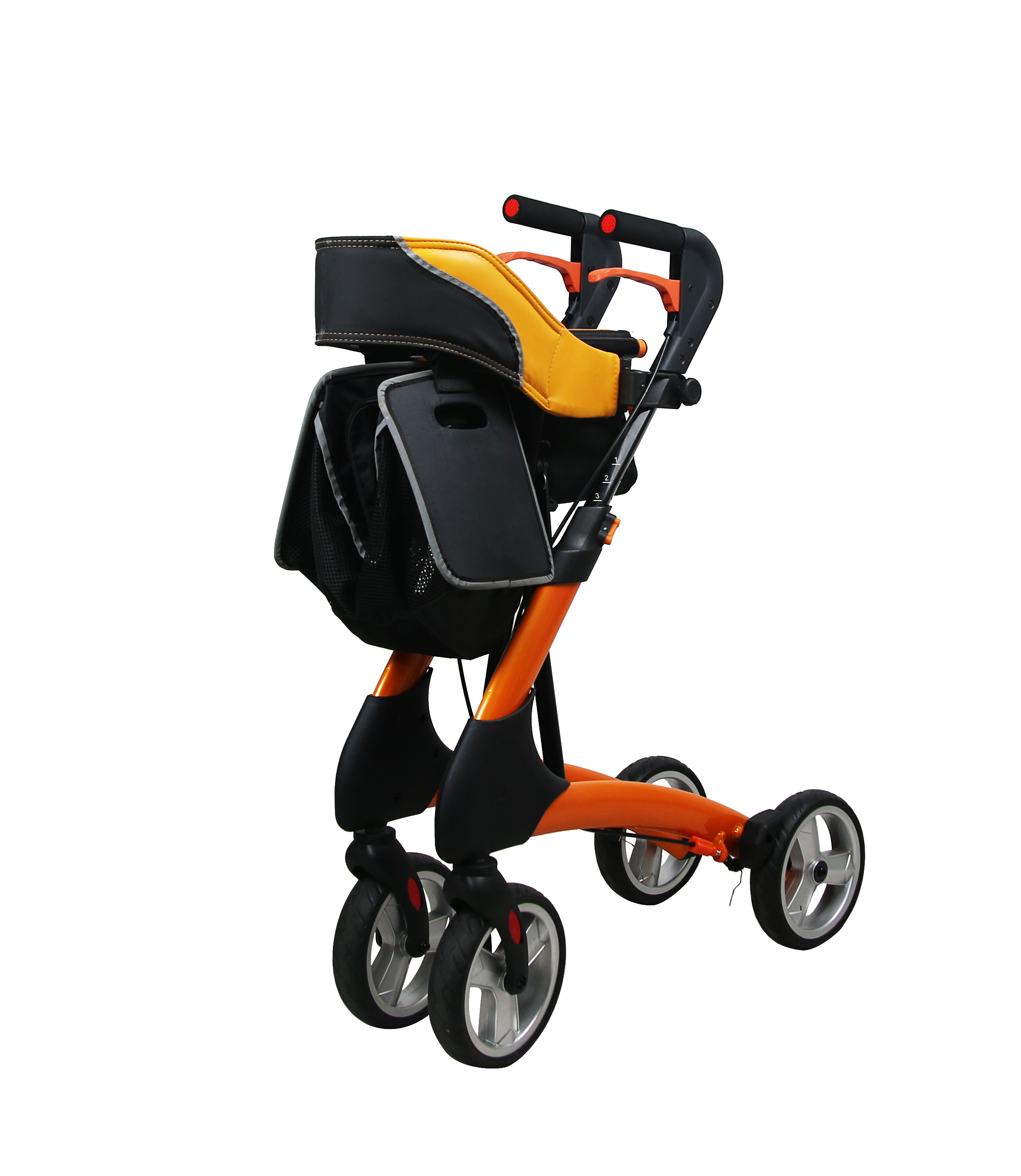 Aluminum Foldable Rollator walker shopping car ROLLATOR