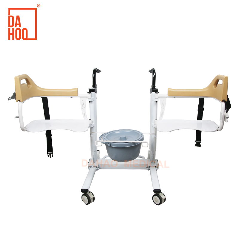 Remote control Electric Transfer Chair with Commode with Dining board （motor inside）water proof TRANSFER CHAIR