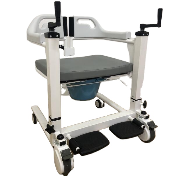best selling products Transfer Chair with Commode patient lift toilet transfer chair