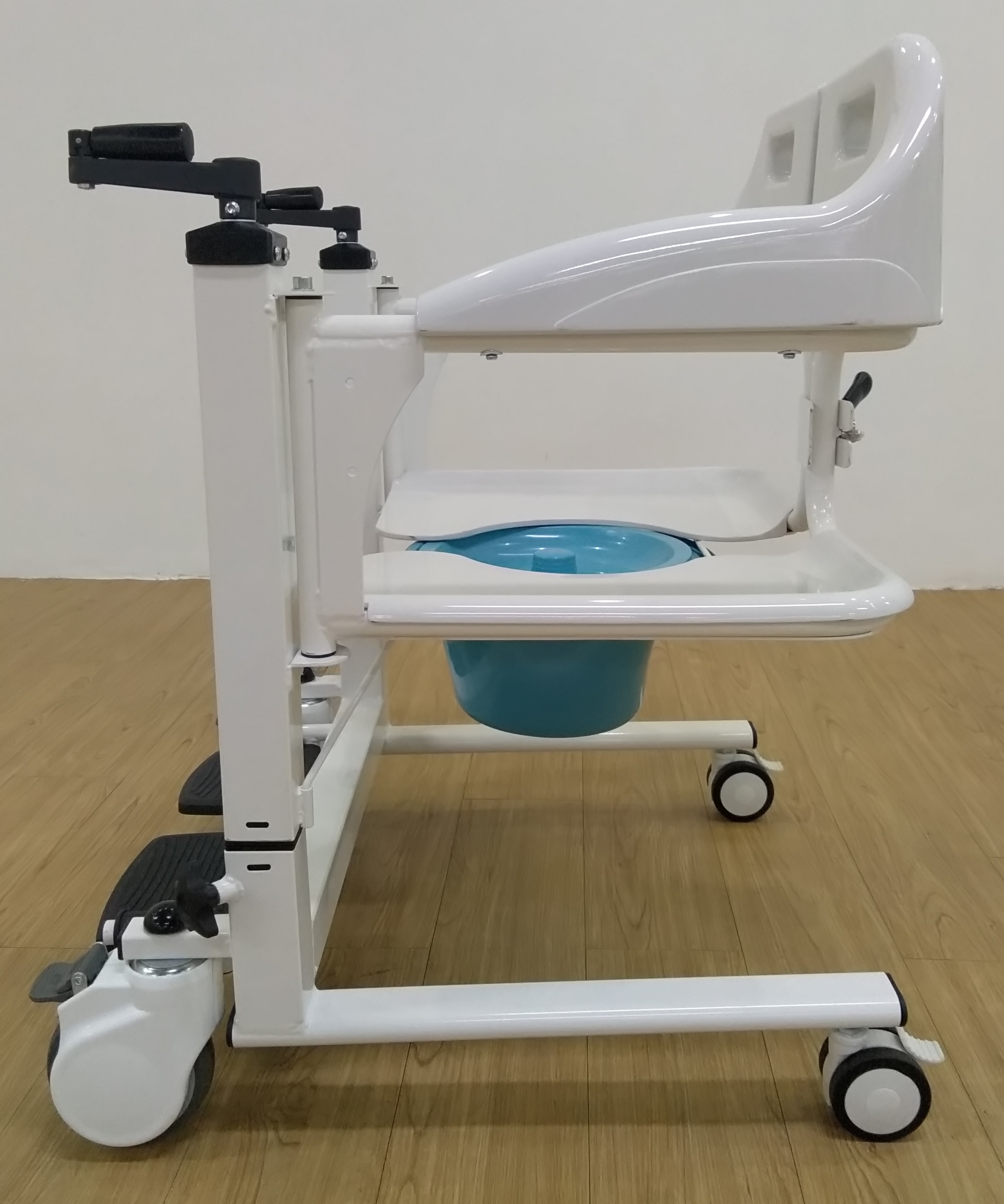 best selling products Transfer Chair with Commode patient lift toilet transfer chair