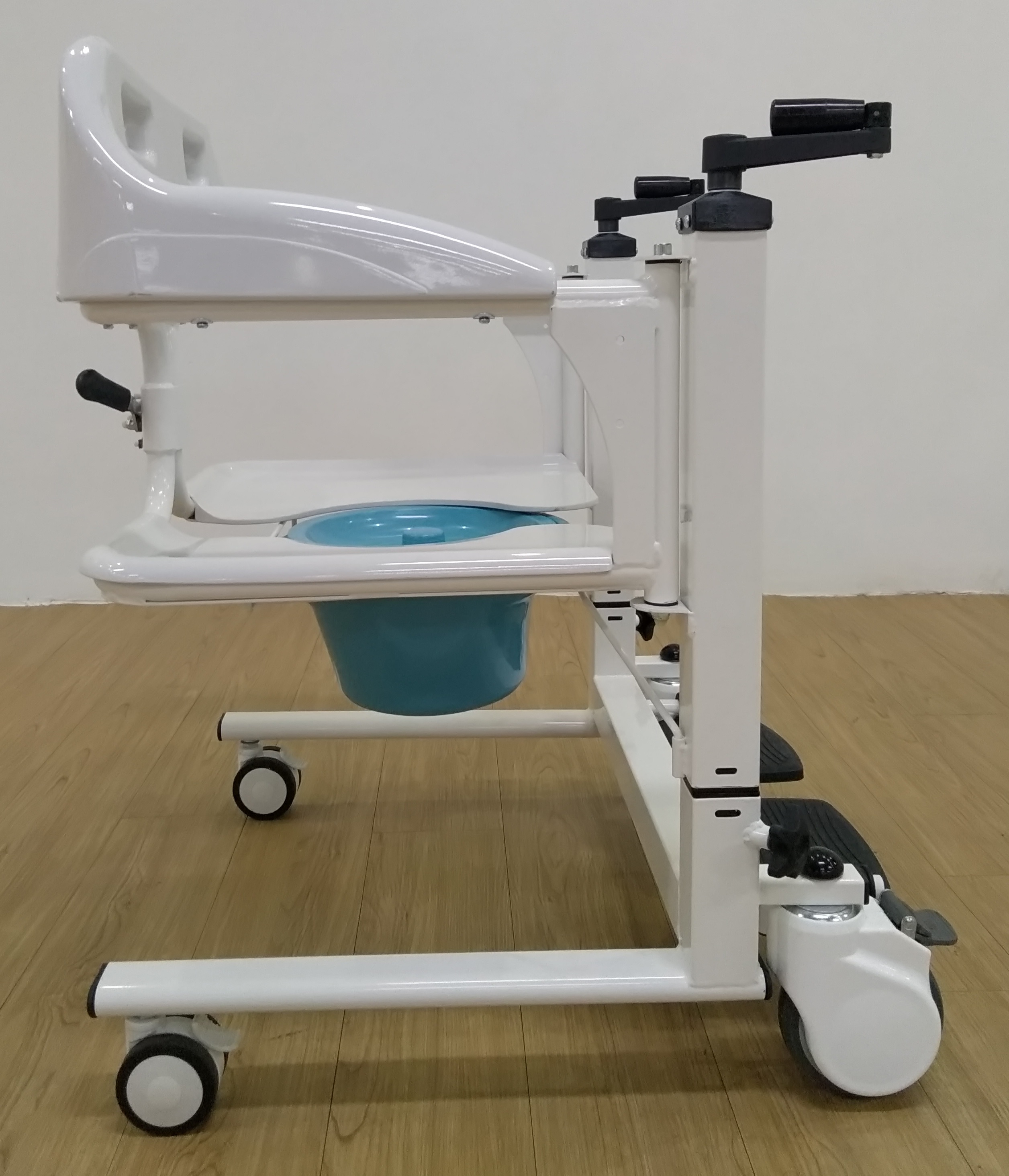 best selling products Transfer Chair with Commode patient lift toilet transfer chair