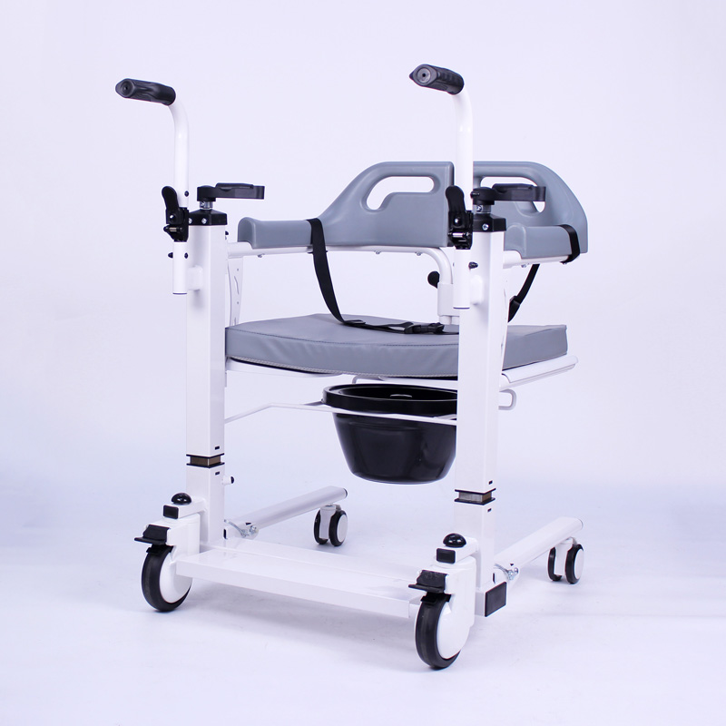 Fast assemble Transfer Chair with Commode