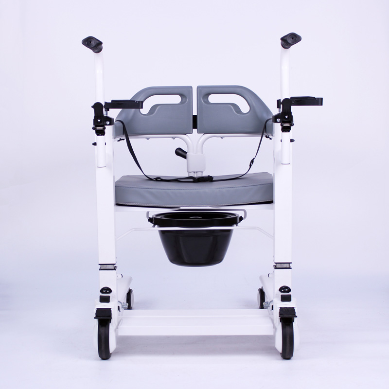 Fast assemble Transfer Chair with Commode