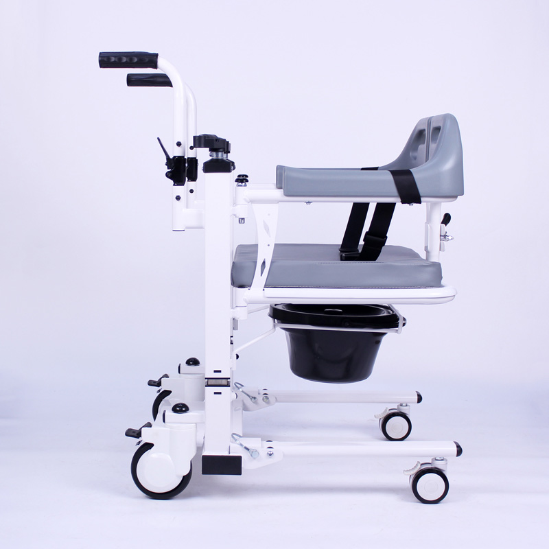 Fast assemble Transfer Chair with Commode