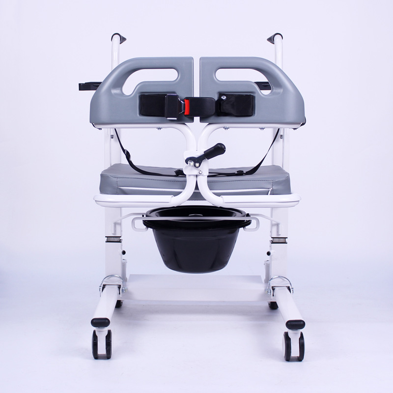 Fast assemble Transfer Chair with Commode