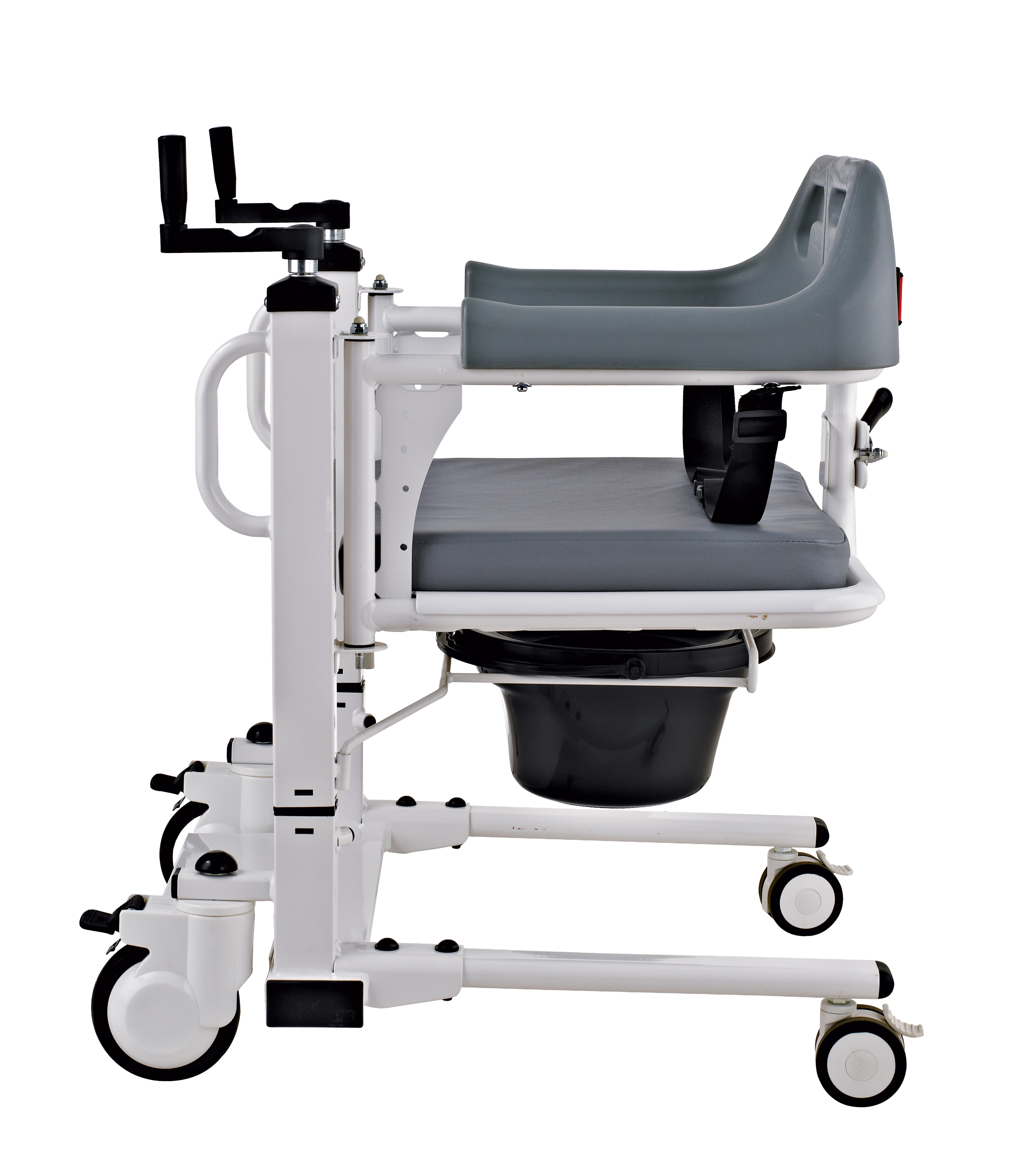 Disabled Transfer Chair with Commode patient lift transfer chair from bed to chair