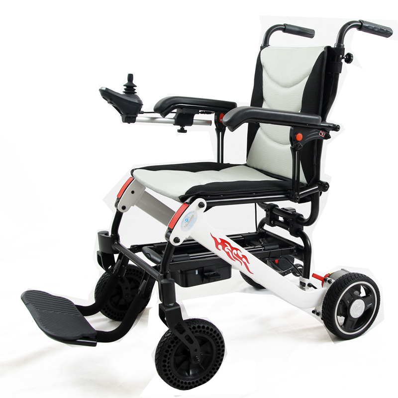 Folding Light Weight Electric Wheelchair Motor Controller 250W*2 ,brushless Motor
