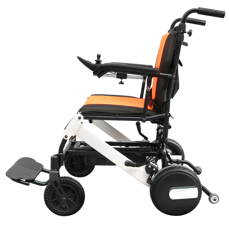 Folding Light Weight Electric Wheelchair Motor Controller 250W*2 ,brushless Motor