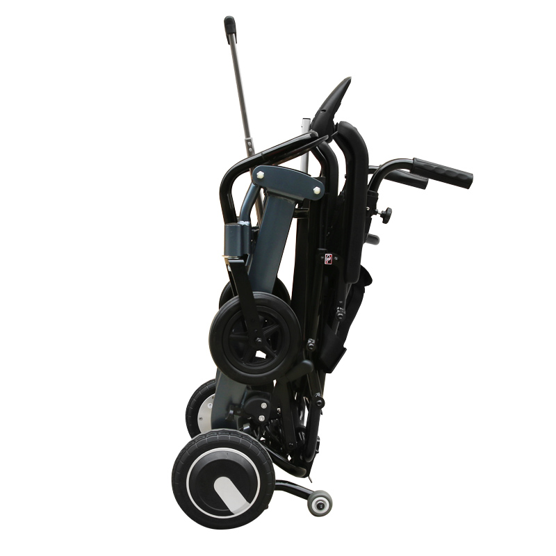 Folding Light Weight Electric Wheelchair Motor Controller 250W*2 ,brushless Motor