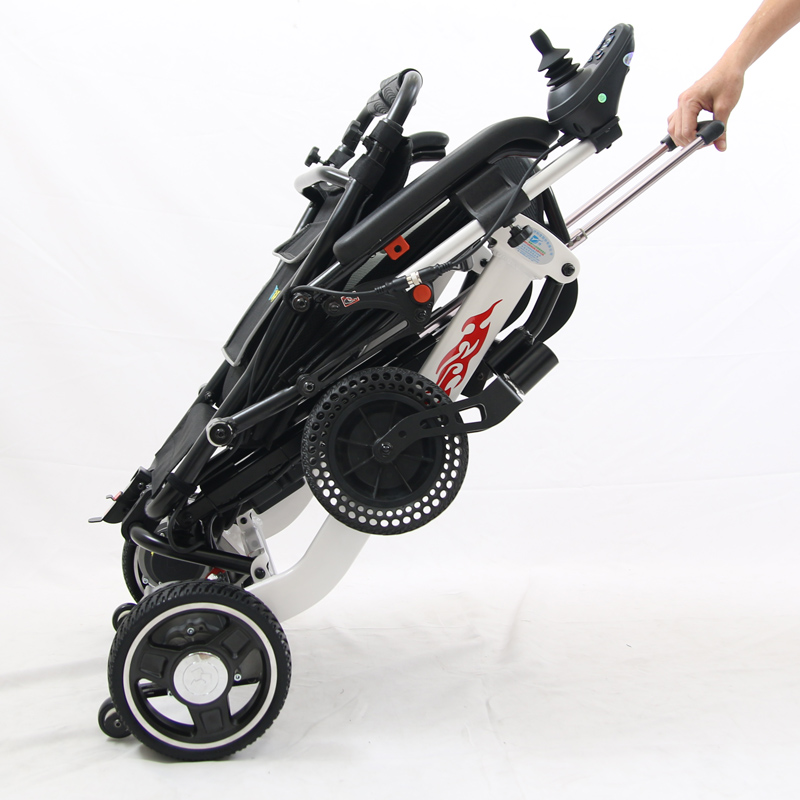 Folding Light Weight portable Electric Wheelchair Motor Controller Rehabilitation Therapy brushless Motor