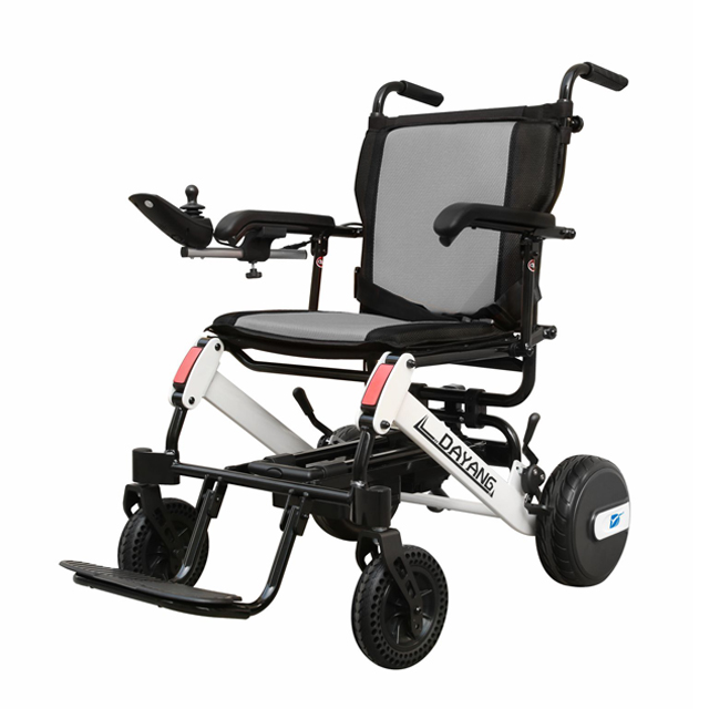 20KG Airplane Folding Brushless Electric Wheelchair