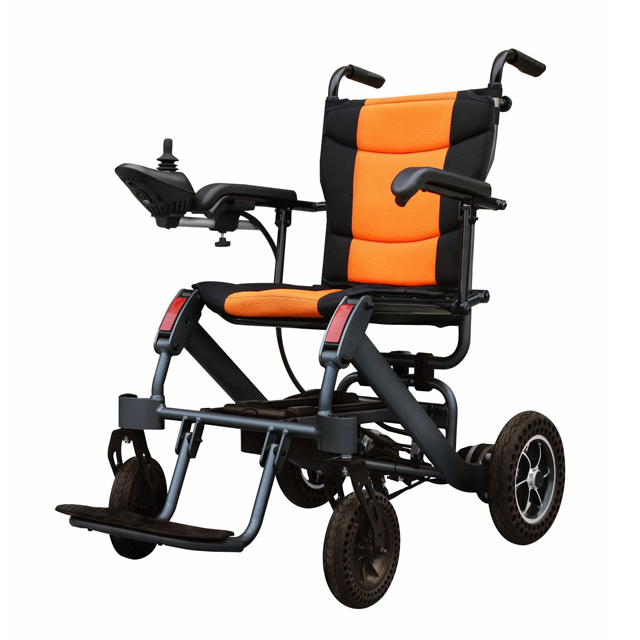 20KG Airplane Folding Brushless Electric Wheelchair