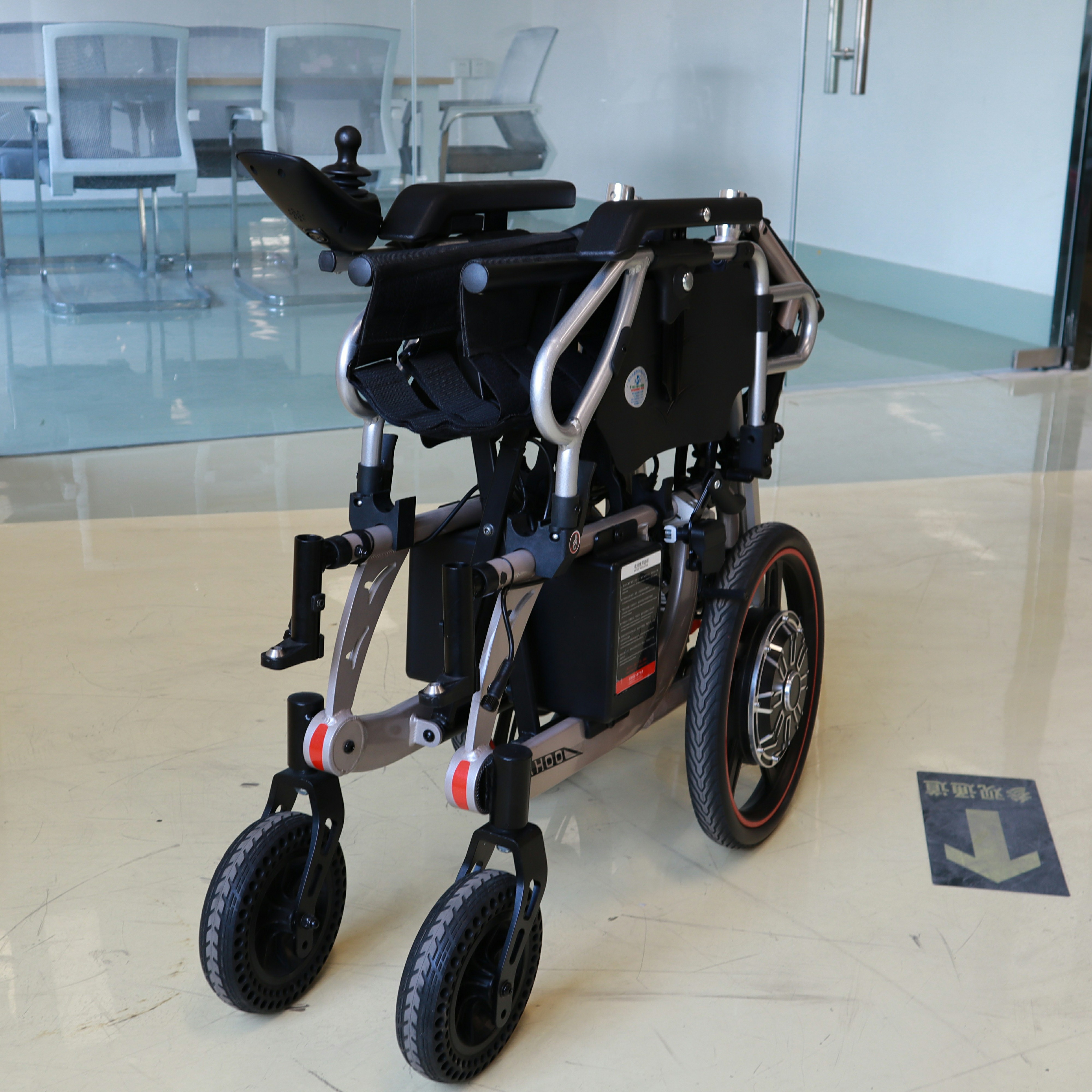 Fully Automatic Reclining Power Electric Wheelchair Folding Homecare