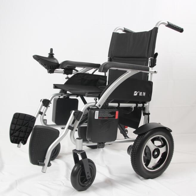 Latest Design Economic Heavy Duty Brush Power Electric Wheelchair 250W*2 Brush Motor