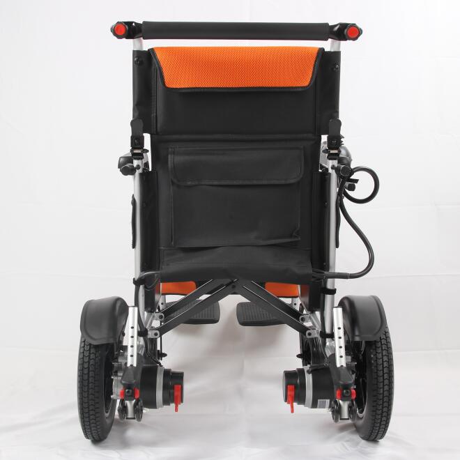 Latest Design Economic Heavy Duty Brush Power Electric Wheelchair 250W*2 Brush Motor