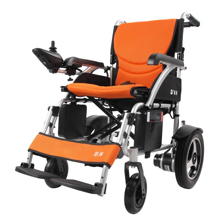Latest Design Economic Heavy Duty Brush Power Electric Wheelchair 250W*2 Brush Motor