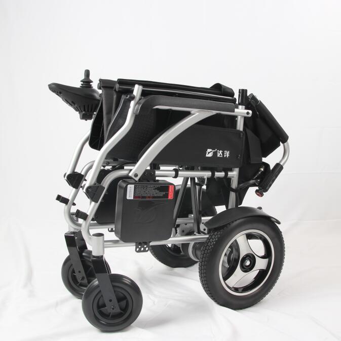Latest Design Economic Heavy Duty Brush Power Electric Wheelchair 250W*2 Brush Motor