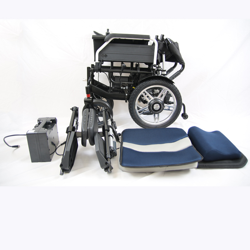 Fully Automatic Electric High Backrest Reclining Power Electric Wheelchair Folding for homecare