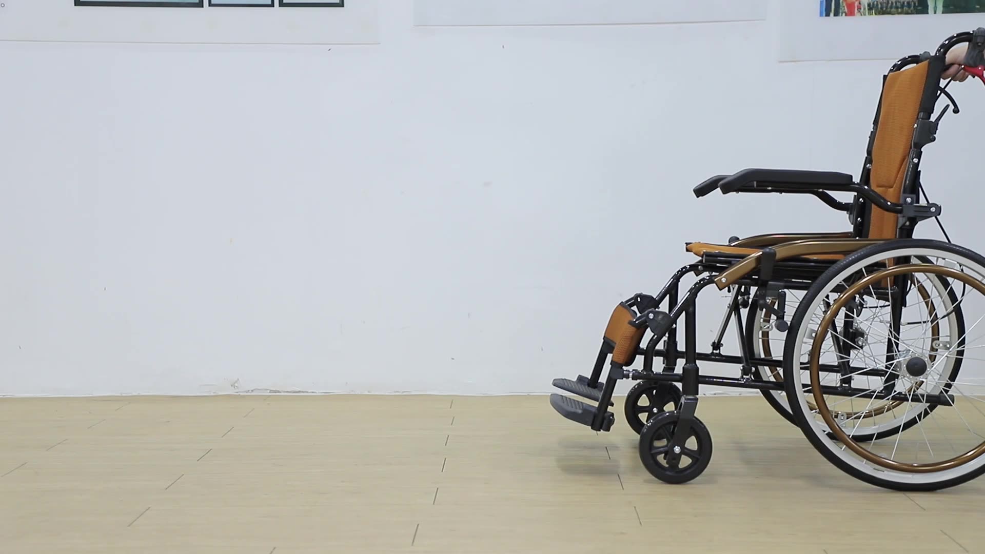 Footrest Flip up Aluminum Manual Wheelchair