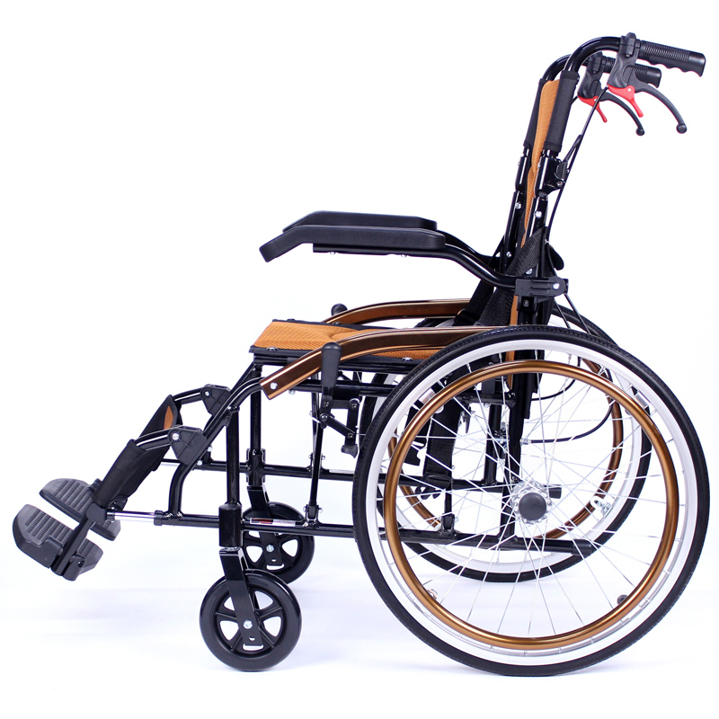 Footrest Flip up Steel Wheelchair ALUMINIUM WHEELCHAIR