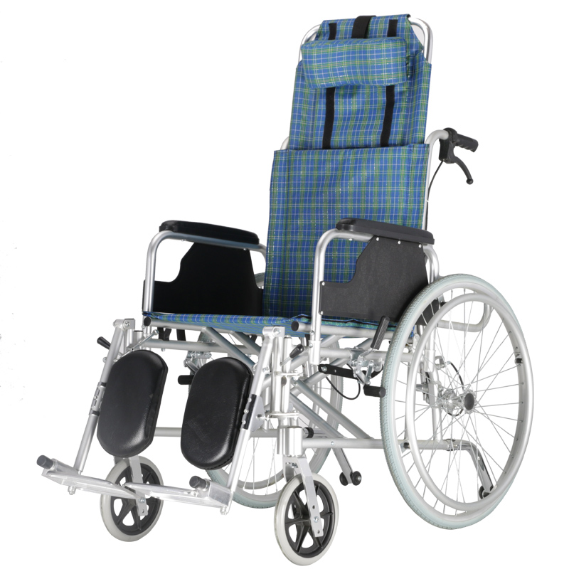 Reclining High back Aluminum Wheelchair DY01954LGC ALUMINIUM WHEELCHAIR