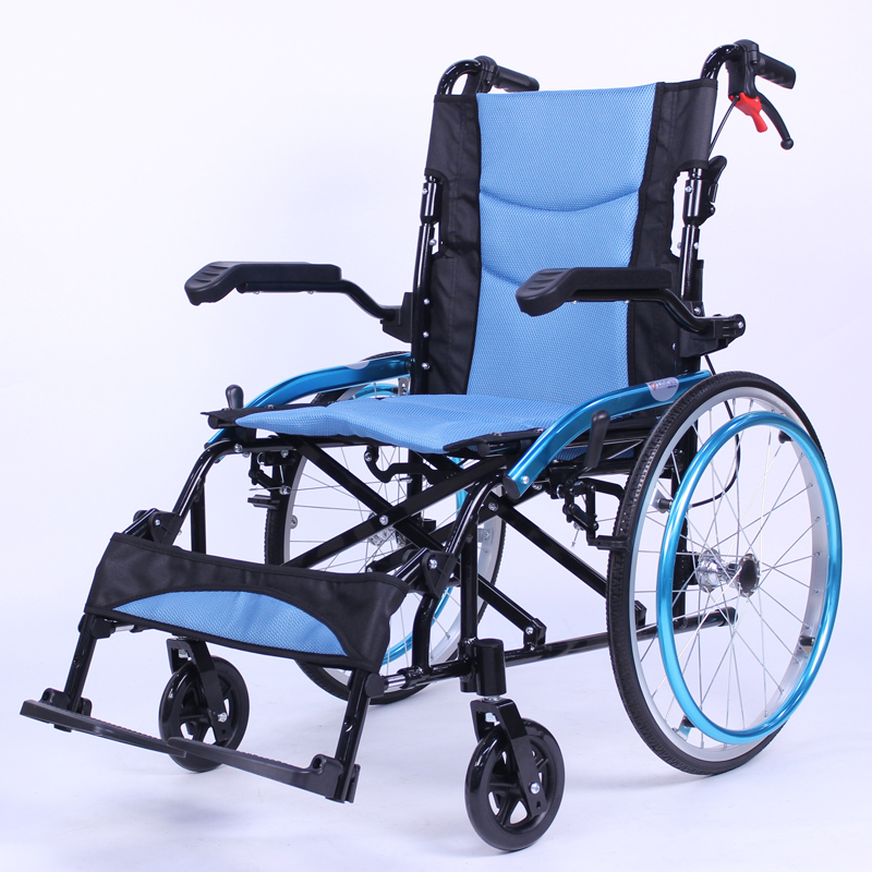 Aluminium Portable Folding manual Wheelchair ALUMINIUM WHEELCHAIR