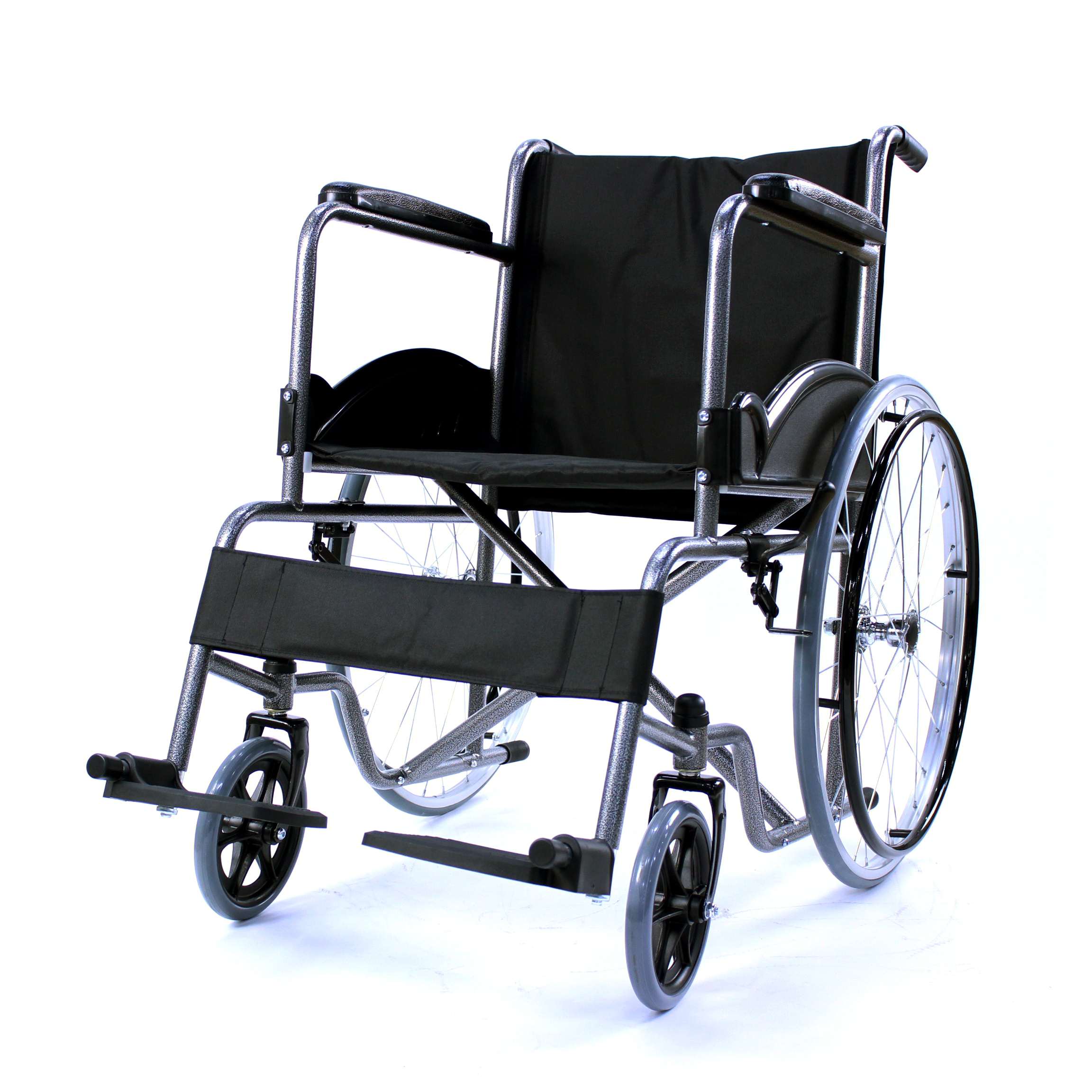 Economic High Strength Standard Steel Manual Wheelchair STEEL WHEELCHAIR
