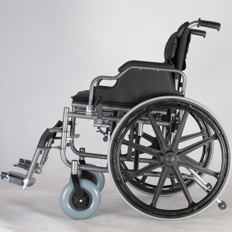 Bariatric Steel heavy duty wheelchair STEEL WHEELCHAIR