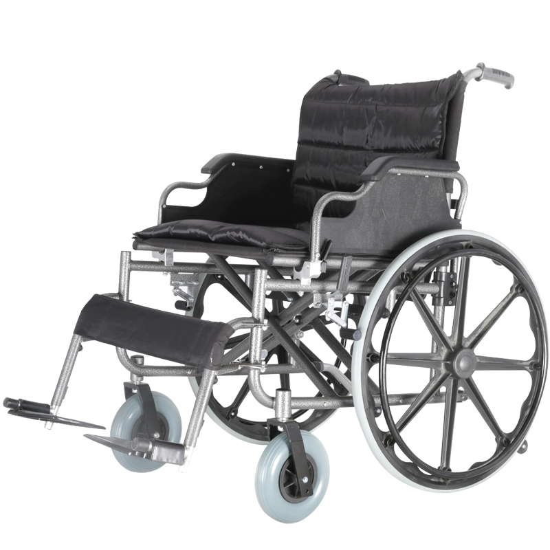 Bariatric Steel heavy duty wheelchair STEEL WHEELCHAIR
