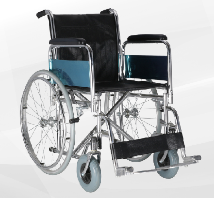 Best selling products cheap steel disabled adult STEEL MANUAL WHEELCHAIR