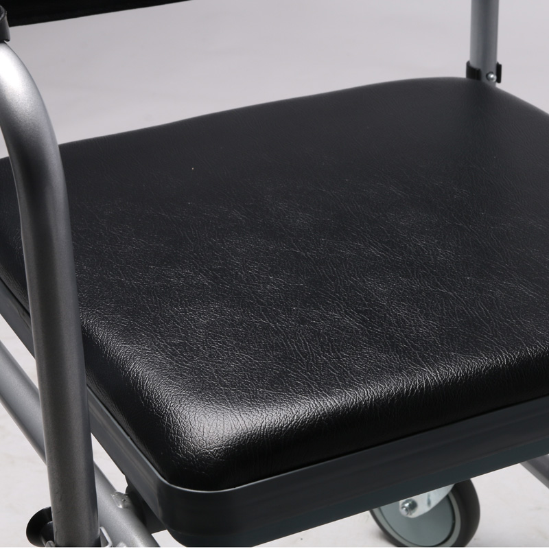 Flip Down Armrest Detachable Legrest Steel Commode Chair COMMODE CHAIR