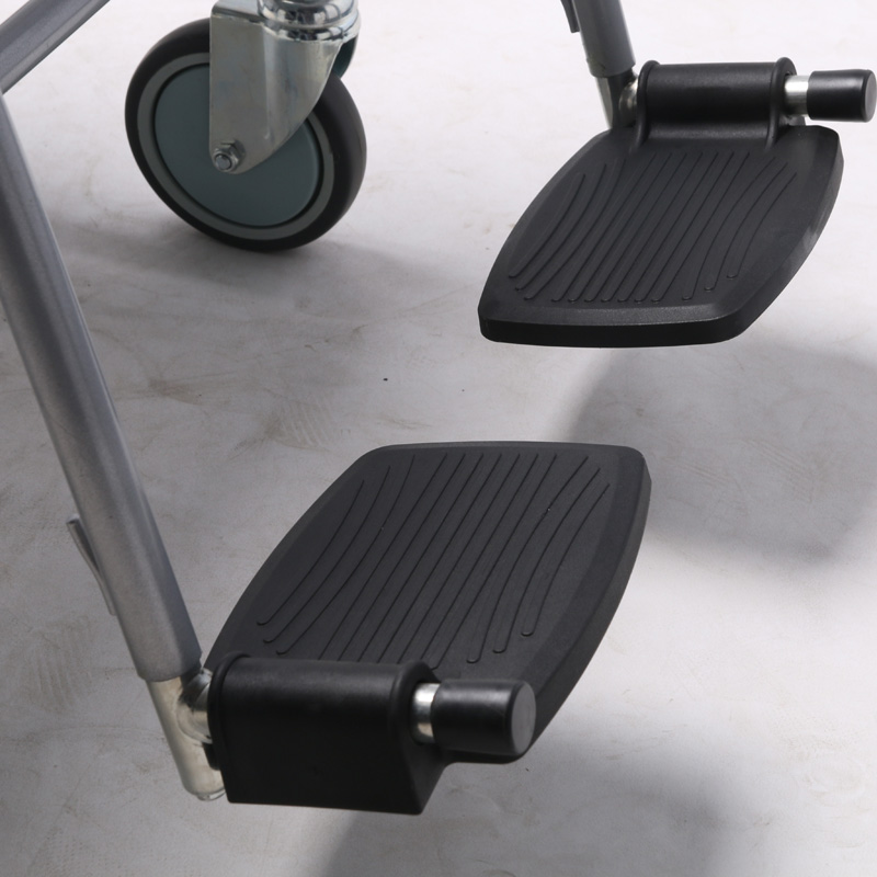 Flip Down Armrest Detachable Legrest Steel Commode Chair COMMODE CHAIR