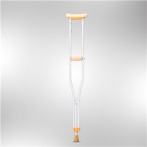 Best selling adjustable underarm crutches aluminum walking stick