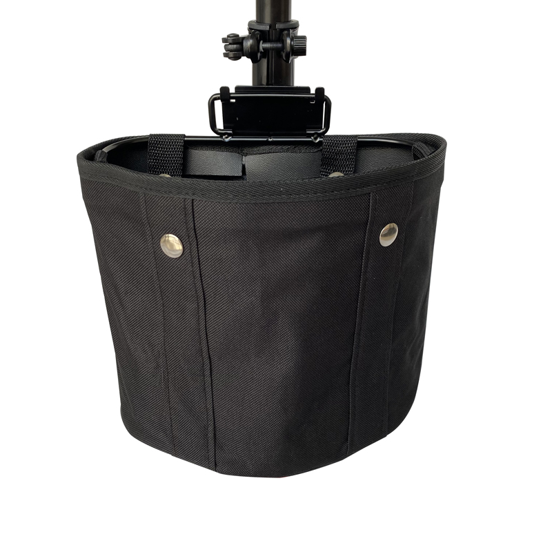 Steel knee walker new style walker with different color foam knee pad two united brakes with a shopping bag