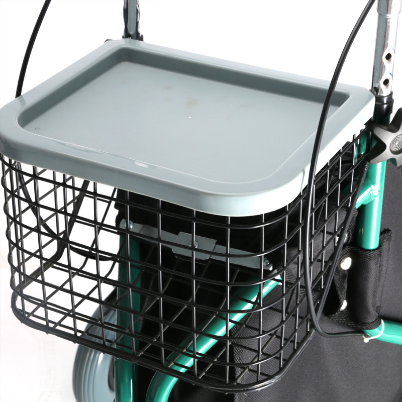 Three Wheels Aluminum Rollator shopping car ROLLATOR