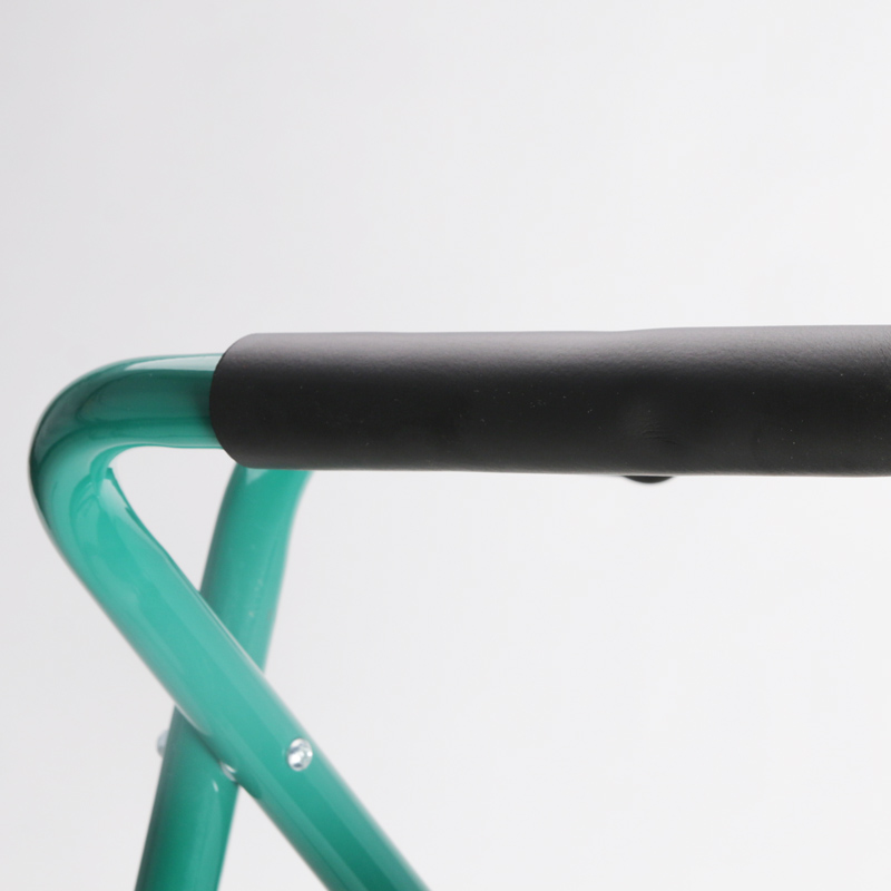 Aluminium Folding Walker with Seat and 2 Wheel ALUMINIUM WALKER