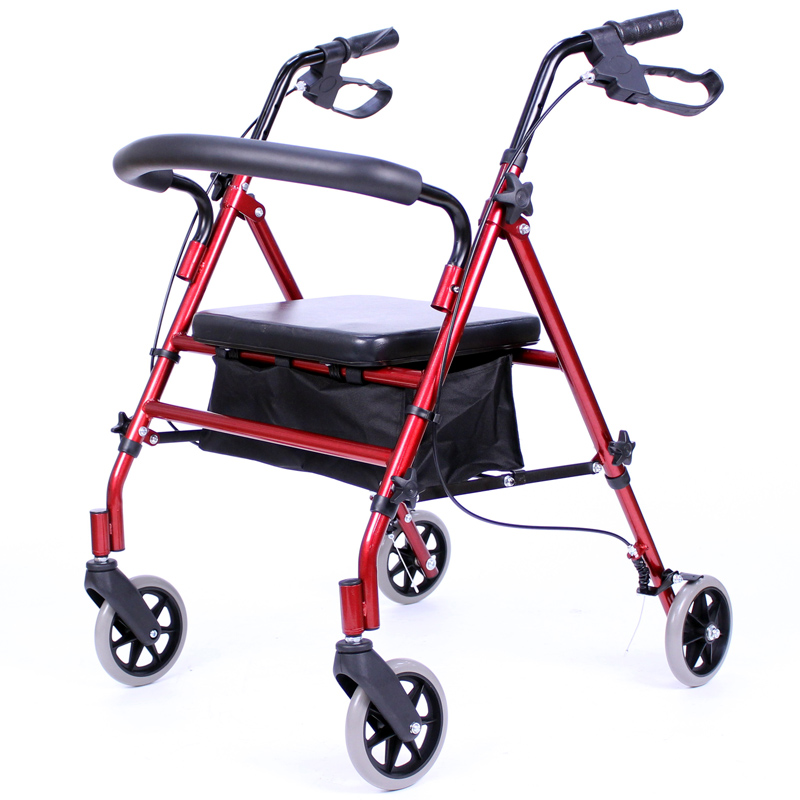 Foldable Rollator walker shopping car ROLLATOR