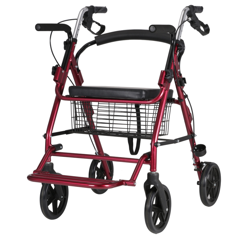 Travel Foldable Aluminum Rollator