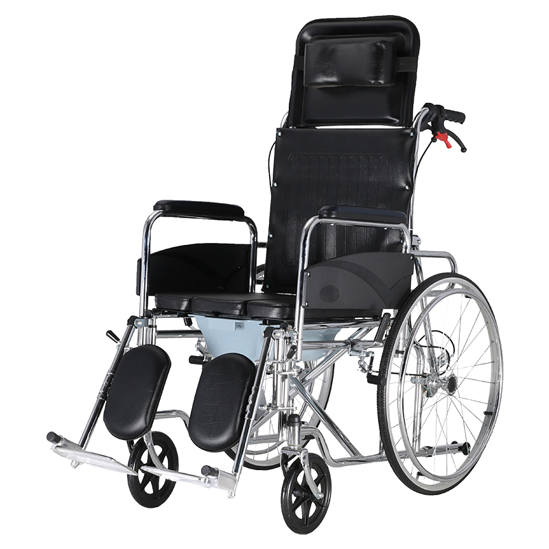 Reclining High Back Fold Up Wheelchair