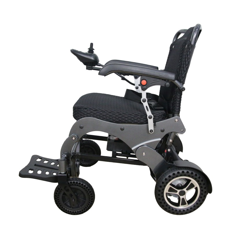 Foldable Aluminum Electric Wheelchair - Lightweight & Stylish for Active Living