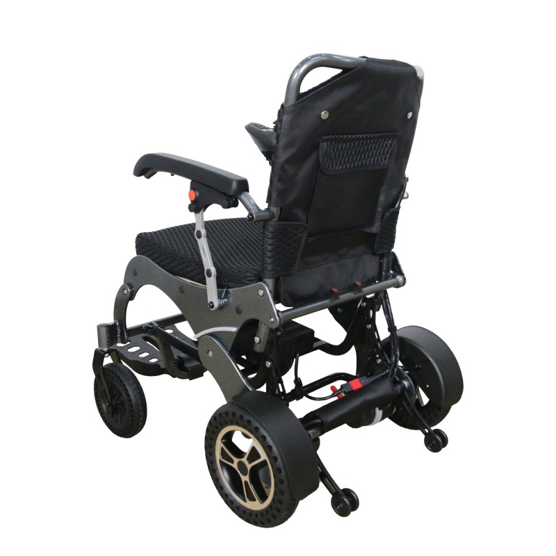 Foldable Aluminum Electric Wheelchair - Lightweight & Stylish for Active Living