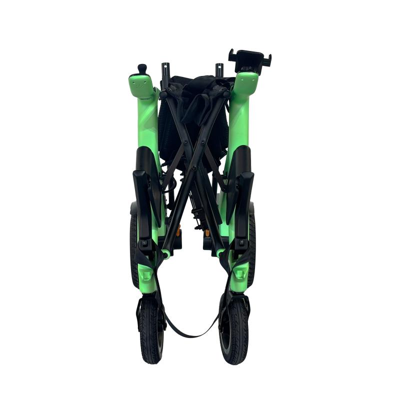 Lightweight Electric Wheelchair Made of High Strength Carbon Fiber