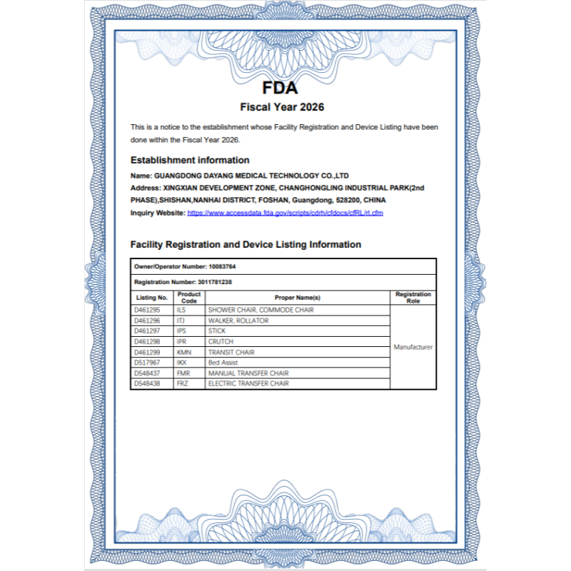 FDA company listing