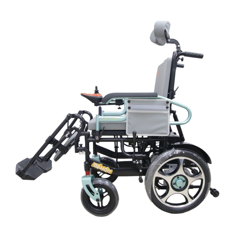 High Back Reclining Wheelchair with Electric Control