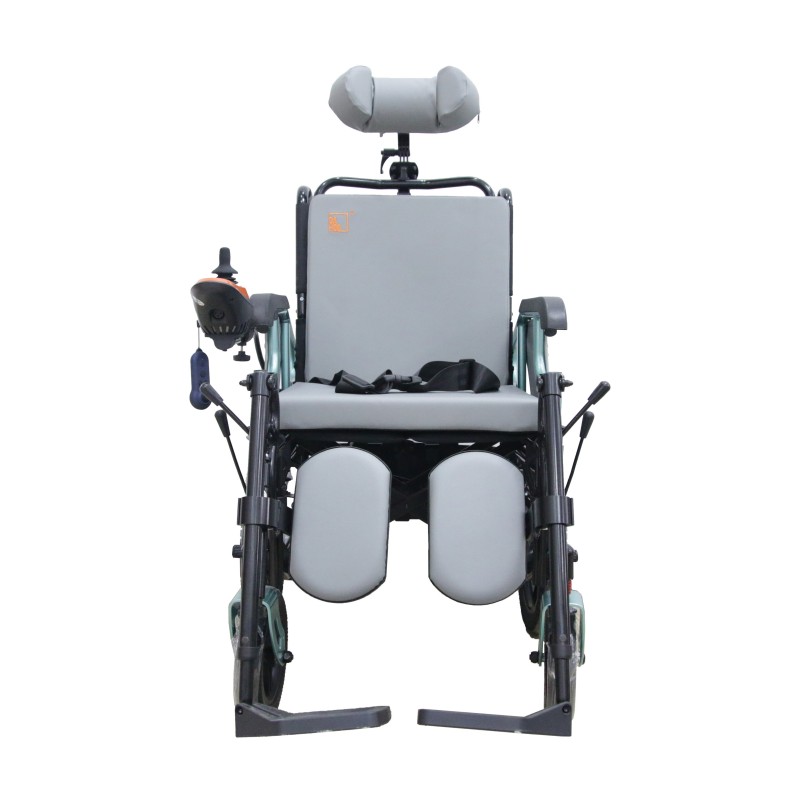 High Back Reclining Wheelchair with Electric Control