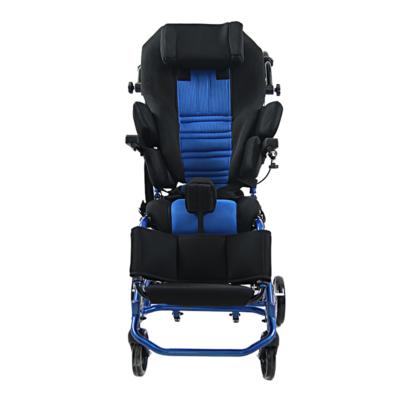 Adjustable Aluminum Alloy Wheelchair for Children with Hemiplegia