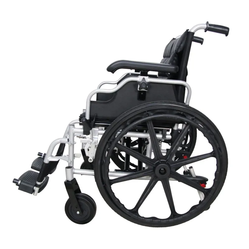 large-wheeled wheelchair